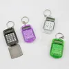 Keychains 1pc portátil mini calculadora -chave estudantes de cadeia