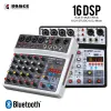 Mixer 2021 New Wireless 6 Channel Audio Mixer Portable Mixing Console Usb Interface Sound Card with 16 Dsp Echo 48v Phantom Power