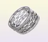 100% 925 Sterling Silver Classic Band Ring com Zircônia Fit Jewelry Engagement Wedding Lovers Fashion Ring7978073