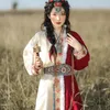 Stage Wear 2024 Women Daily Autumn and Winter Chinese Improved Style Han Elements Tibetanska kläder Etniska dansdräkter