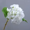 Dekorativa blommor konstgjorda latex verklig beröring hortensia gren bröllop pografi blomma arrangemang hem vardagsrum sovrum trädgård