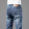 Jeans masculinos Primavera Summer Summer Men Slim Fit Fit