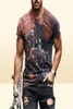 Men039s Tshirts Summer krótkiego rękawu męska koszulka TECK 3D DRUKOWANIE Koszule graficzne Bacardi Rum Vintage Top koszulki dla mężczyzn H5370026