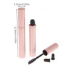 Storage Bottles 4ML Aluminum Tube Empty Mascara Liquid Eyeliner Bottle Eyelash Elongation Growth Refillable Containers