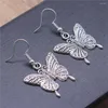 Boucles d'oreilles en peluche 1pair Butterfly Bijoux Résultats Bijoux de bijoux Taille 18x19 mm