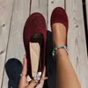 Zapatos informales Podes de punta cuadrada Mujer de verano Mujeres suaves y cómodas zapatillas de deporte de bote de ballet simple