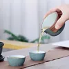 SET DI ATTUALI A TEDE TEAMIC OUTDOOR TEAPOT GAIWAN TACA TEA PORCELAIN PORTANTE DEI