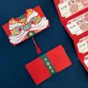 Подарочная упаковка милый красный конверт износостойкие красивые пакеты счастливых денег модные простые 3-й сумки весенний фестиваль