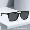 Mens solglasögon kvinnor 2024 Nya män mode polariserade glasögon TAC -material som kör avancerade metallsolglasögon
