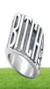 5pcslot Size 510 Newest Popular BITCH Unisex Ring 316L Stainless Steel Fashion Jewelry Popular Biker Hiphop Style Ring12118639067089