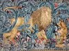 Tapisseries 82x140cm pour le restaurant à la maison décoration art spécial décoration lion king tapisserie abstrait jacquard tentures