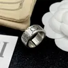 Love Rings Men Designer Ring Jewelry Luxury 925 Sterling Silver Women Ring Fashion Bee Letter Rings Retro
