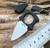 Agrussell RUC9134BK KARAMBITS CLAW Knife 8Cr13Mov Blade Field Survival Selfdefens Knife Camping EDC Knives1887556