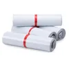 100 pezzi Lot White Plastic Plasticel Posibine Courier Borse Poly Express Pacchetto auto adesivo merci Pacchi SACCHIO SAGGI241Q2241823