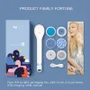 Massager Pritech 6 in 1 Massager Electric USB Brush Brush Electric Electric Skin Cleansing Back Massagercare