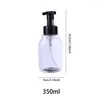 Dispensateur de savon liquide 350 ml accessoires de salle de bain shampooing body lavage bouteille de lavage Lotion Recharge de recharge