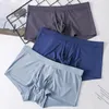 Underpants homens boxer cuida de altos elásticos de elefante elástico masculino