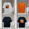 Lato 3D Relief T-shirts Mężczyźni i kobiety Bawełniane koszulki TEGE Solidne krótkie rękawa okrągła szyja swobodny koszulka SM