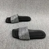 Slippers vrouwen zomer buiten damesschoenen open teen platte bodem water diamantstripe dragen minimalistisch