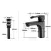 Bathroom Sink Faucets HIDEEP Black Short Basin Faucet And Cold Copper Single Handle Washbasin Factory Direct