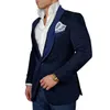 9 Farben Männer Hochzeitsanzüge formelle Anzug Set Slim Fit Bräutigam Smoking Groomsman Blazer Anzüge für Männer 2 Stück 240407