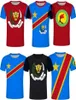 Dr Congo Football Jersey 2022 ZAIRE FLAG 3D IMPRIMÉ T-SUVERSIME T-SURDIME pour Aldult et enfants Tshirt à manches courtes d'été Custom4571068