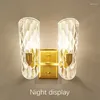 Wall Lamps DLMH Contemporary Brass Lamp Indoor Living Room Bedroom Bedside Retro El Corridor Hallway