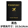 Storage Bags Portable Suitcase Tag Lost-proof Luggage Passport Holder Boarding Pass Set Case Wallet Tool