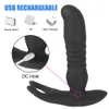 Ikoky Telescopic Dildo Vibrateurs Remote sans fil Contrôle 10 Vibrateur Stimulateur de la prostate mâle Massage Stimulateur sexy Shop