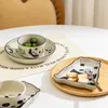 Bols panda bol à la maison mignon riz en céramique