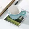 Table Mats Hever Castle Ceramic Coasters (Square) Set Cup Pads Original