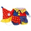 Hundekleidung Halloween Kostüme Dress-up Kleidung Haustier Kleidung Clownform Pommerian Hoodies Supplies Welpe