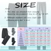 Calça feminina elástica de cintura alta feminina casual Legal de faixa floral de legging diariamente para plus size petite