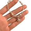 Link Armbänder Nische Imitation Perlen Little Stern Elastic Seil einfacher süßer Schmuck