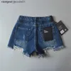 Shorts femininos shorts femininos 2023 shorts jeans de verão para mulheres jeans pretos Jer White Jer White Ripped Y2K Streetwear 240329 C240413