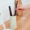 Keuken opslaggerei houder verbrijzeling lepel gemakkelijk te reinigen organisator lichtgewicht tandenborstel tandpasta-standaard met dekking