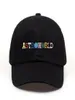 メンズの帽子ホットセールデザイナー最新のSキャップ刺繍文字調整可能なベンドブリムハットコットンヒップホップ野球キャップストリートウェア9812845
