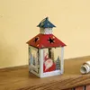 Kaarsenhouders retro home smeedijzeren houder windlamp kerst kleine lantaarn decoratie ornamenten tuin ambachten