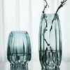 Вазы Nordic Glass Vase Vase Aesthetic Ikebana Design Tall Hydroponic Grand Luxury Modern Floreros Home Украшение WK50VA