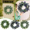 Декоративные цветы пасхальный весенний венок для входной двери гирлянды, украшения искусственной свадьбы домашние стены декор