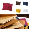 Geschenkwikkeling 5 -stcs Vintage Envelops Set duurzame zak ader hoogwaardige papieren zak gemakkelijk te gebruiken multifunctionele letter bruiloft uitnodiging