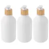 Bouteilles de rangement 3pcs Organisateur de pompe Organisateur rechargeable Distorses vides 500 ml