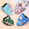 Appareils pour chiens Couge de compagnie Écharpe réglable mignon imprime-arc liens colliers bibs chiot salive serviette chaton kerchief chat bandana col de bandana