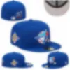 Fitted Hat Snapbacks Size Hat Basketball Hat All Team Logo Men's and Women's Outdoor Sports Embroidered Cotton Flat Shoes Closed Elastic Sun Hat Mixed Order Sizes 7-8 p7