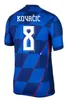 2024 2025 Croacia Modric Soccer Jerseys National Mandzukic Perisic Kalinic 2024 Euro Cup Croatie Football Shirt Kovacic Rakitic Kramaric Kid Kit Kit