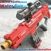 Sand Play Water Fun Gun Toys Automatisk elektrisk stor kapacitet Blaster Soaker för barn och vuxen Summer Beach Party KT16 Q240413