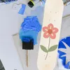 Sapatos casuais decoração Diy pintada à mão Pintura de skate infantil em branco Skateboards inacabados Decks pequenos para meninos madeira