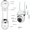 Caméras IP 5MP 5G WiFi Surveillance Caméras IP Camera HD 1080p IR Color Vision Night Security Protection de sécurité