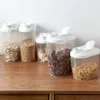 Bouteilles de rangement 1500 ml de contenu alimentaire en plastique de cuisine en plastique réfrigérateur nouilles