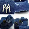 Snapback New Enim Baseball Cap Men da donna Lettera di ricamo Jeans Snapback Dad Hat Casquette Summer Sports USA Hip Hop Gorras Q0911 Dr Otsi3